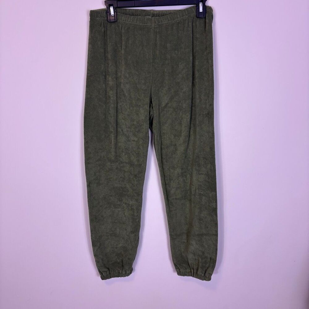 The Great Green Terry Cloth Jogger Sweatpants Size Small